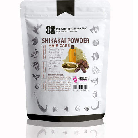Shikakai Powder Hair Pack -  Dark, Thick, Shine, Anti-Dandruff Acacia concinna