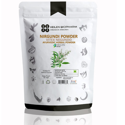 Nirgundi/Sambhalu Powder - Vitex Negundo Root Powder