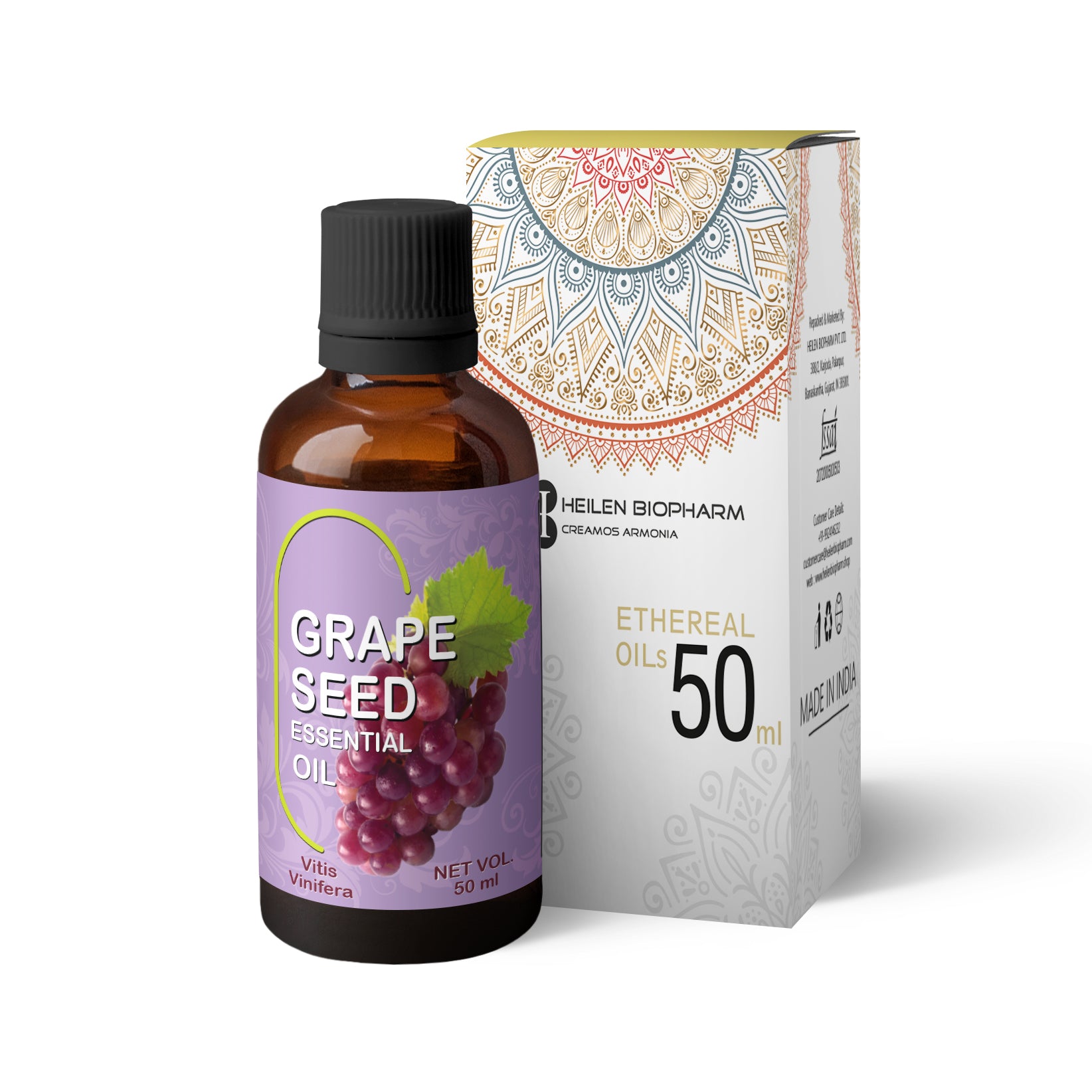 Grape Seed Essential Oil (Vitis Vinifera) Heilen Biopharm