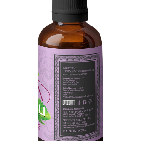 Patchouli Essential Oil (Pogostemon cablin) skin condition|Internal inflammation