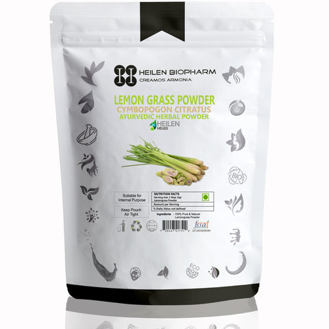 Lemon Grass Powder Face, Skin And Hair Packs - High In Nutrients, Minerals And Vitamines, Superfood!