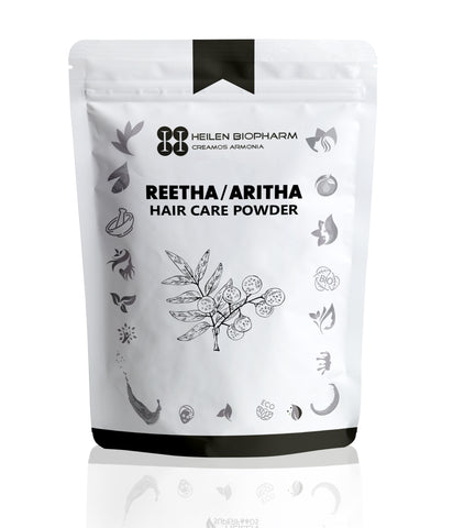 Organic Reetha/Aritha/Soap Nut Powder for Hair and Natural Laundry