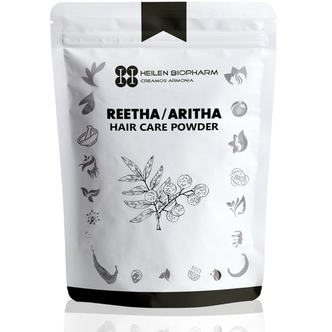 Organic Reetha/Aritha/Soap Nut Powder for Hair and Natural Laundry